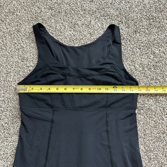 Lululemon Run Tame Me black pinstripe sleeveless tank top - Picture 8 of 9
